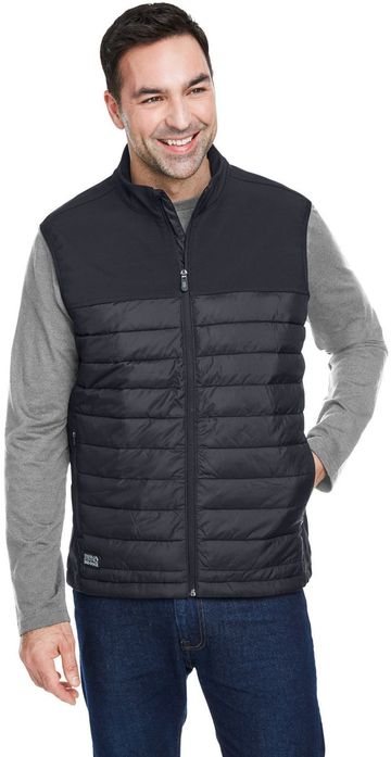 Dri Duck Men's Summit Puffer Body Softshell Vest