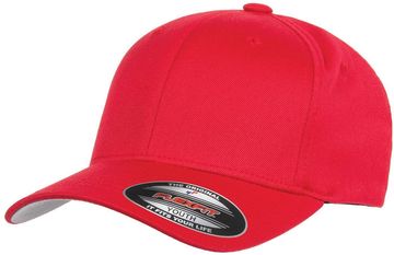 Flexfit® Youth Wooly Combed Twill 6-panel Structured Mid-Profile Cap