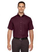 Core 365 Men's Optimum Short-Sleeve Twill Shirt