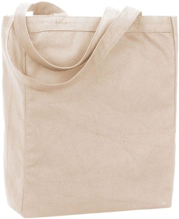 Liberty Bags Allison Recycled Cotton Canvas Tote Bag 10.5" x 14" x 5"