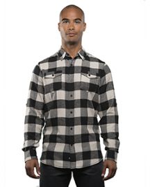 Burnside Men's Plaid Flannel Shirt