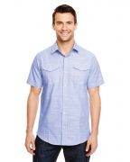 Burnside Men's Textured Woven Shirt