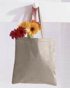 BAGedge Canvas Tote Bag - 15" h x 14.5 w" x 1" d