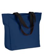 BAGedge Polyester Zip Tote Bag - 15"W x 16"H x 6"D