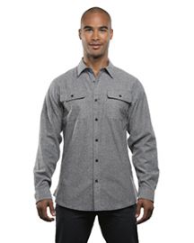 Burnside Men's Solid Flannel Shirt