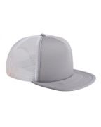 Big Accessories 5-Panel Foam Front Trucker Cap