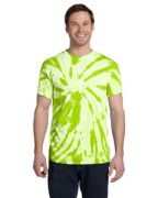 Adult 100% Cotton Twist Tie-Dyed T-Shirt