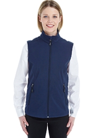 Core 365 Ladies' Cruise Two-Layer Fleece Bonded Soft�Shell Vest