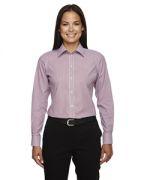 Devon & Jones Ladies' Crown Woven Collection® Banker Stripe