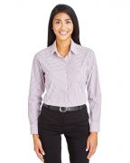 Devon & Jones CrownLux Performance Ladies' Micro Windowpane Shirt