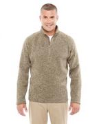 Devon & Jones Adult Bristol Sweater Fleece Quarter-Zip Jacket