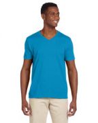 Gildan Adult Unisex Softstyle®100% Cotton 4.5 oz V-Neck Short Sleeve T-Shirt