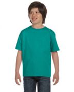 Gildan Youth 5.5 oz Short Sleeve 50/50 Cotton Poly T-Shirt