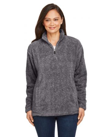 J America Unisex Boundary Shag Quarter Zip
