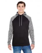 J America Adult Colorblock Cosmic Pullover Hooded Sweatshirt