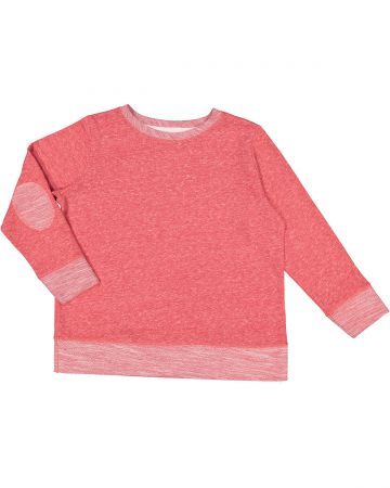 LAT Youth French Terry Long Sleeve Crewneck Sweatshirt