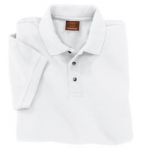 Harriton Men's Tall 6-ounce. Ringspun Cotton Pique Short-Sleeve Polo