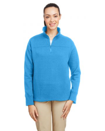 Nautica Ladies' Anchor Quarter-Zip Pullover
