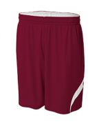 A4 Adult Performance Doubl/Double Reversible Basketball Short