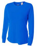 A4 Ladies' Long Sleeve Cooling Performance Crew Shirt