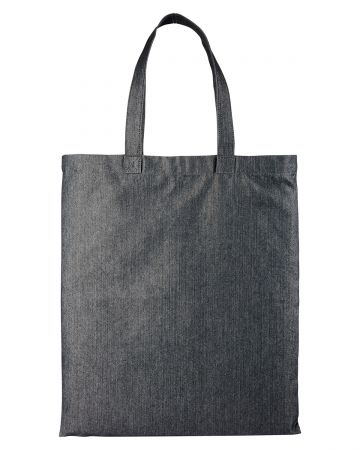 Artisan Collection by Reprime 8oz 70/30 Cotton/Polyester Twill Denim Tote Bag - 17" L x 15" W