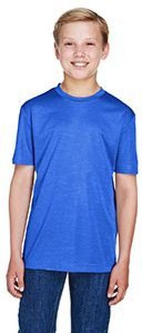 Team 365 Youth Sonic Heather Performance T-Shirt