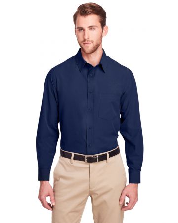 UltraClub Men's Bradley Performance Woven Shirt