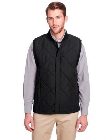 UltraClub Men's Dawson Quilted Hacking Vest