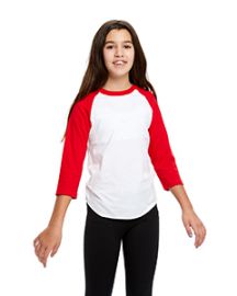 US Blanks Youth Baseball Raglan T-Shirt