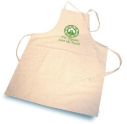 Organic 2-Pocket Cotton Apron