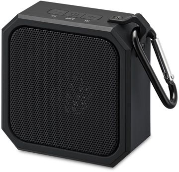 iLive Water Resistant Wireless Bluetooth Magnetic Speaker - 1.18" W x 3.15" H x 3.15" L Speaker