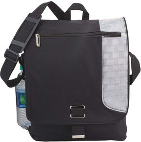 Gridlock Vertical Messenger Bag