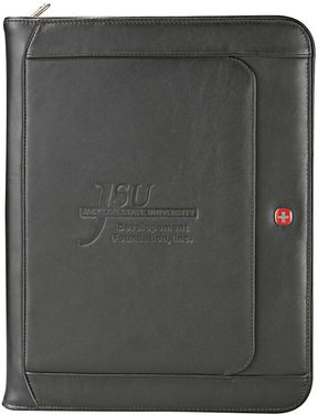 Wenger® Executive Leather Zippered Padfolio