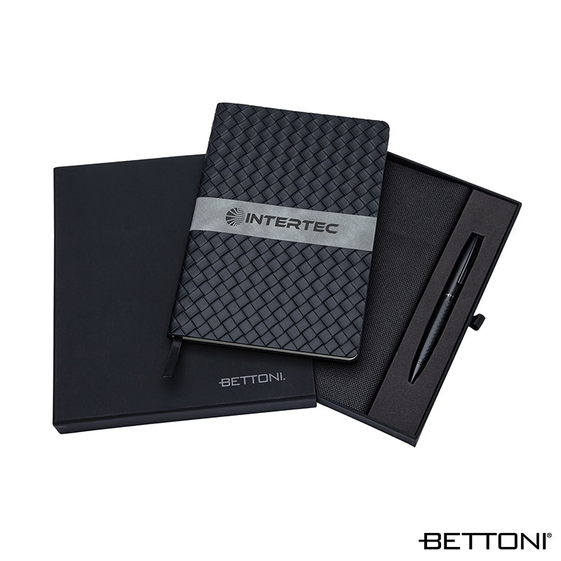 Bettoni Cetara, Junior Journal & Pen Giftset - 3/4" W x 8 3/4" H x 1" D