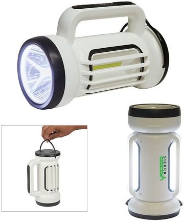 Lux LED Rechargeable LED Multi Light Modes Lantern - 8" W x 5 1/2" H x 4" D