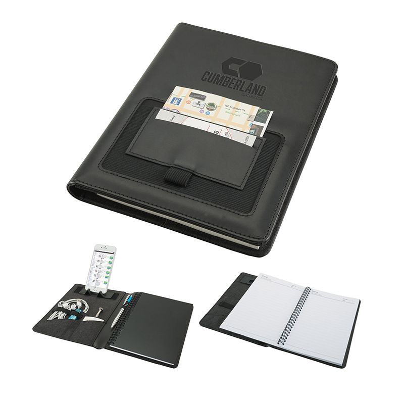 The Greenville Junior Tech Leatherette Padfolio