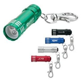 LED Flashlight w/ Lobster Clip